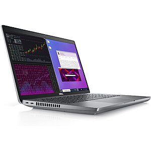 Dell Precision 3000 3470 14" Mobile Workstation - Full HD - 1920 x 1080 - Intel Core i7 12th Gen i7-1270P Dodeca-core (12 Core) - 32 GB Total RAM - 512 GB SSD - Titan Gray $1338.15