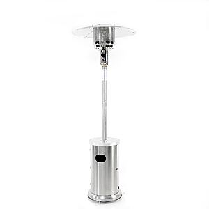 Master Forge 48000 -BTU Stainless steel Stainless steel Floorstanding Liquid propane Patio Heater, $84,50, Lowe's $84.5