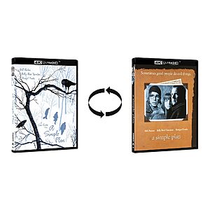 A Simple Plan [4K Ultra HD] $25 Amazon