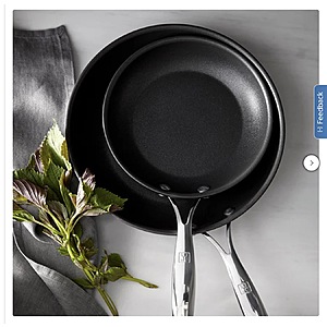 Zwillings Non-stick 2-pack Fry Pan Set $79.99 Costco.com Made in Italy