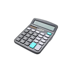 5 Pack 12 Digit Solar Battery Calculator $9.99 + Free S&H w/ Prime at Woot!