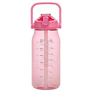 50-Ounce Paris Hilton Motivational Water Bottle with Straw and Leak-proof Flip-Top Lid $7.2 + Free S&H w/ Prime or $35+