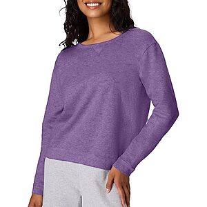 Hanes Women's EcoSmart Women's Midweight Fleece Full Zip, 1/4 Zip Hoodie or Sweatshirt (Various) from $7.55 + Free Shipping w/ Prime or on $35+