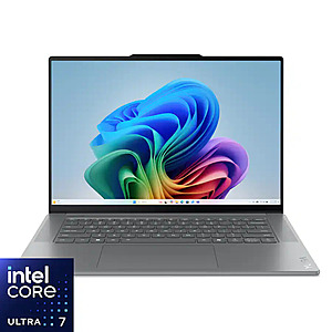 Lenovo - Yoga Slim 7i Aura Edition - Copilot+ PC - 15.3” 3K 120Hz Touchscreen Laptop - Intel Core Ultra 7 256V 2024 - 16GB - 1TB - Luna Gray - Open Box - Excellent for $588