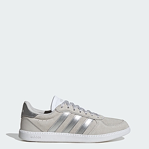 adidas Women's Breaknet Sleek Shoes (Grey One / Silver Metallic / Cloud White) $20 + Free Shipping