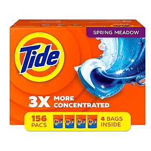 Tide PODS Laundry Detergent Pacs, Spring Meadow, 156 ct $23.98