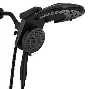 Rain Shower Head with Handheld: Foldable High Pressure Shower Heads with Handheld Spray Combo, 9 Spray Settings/Modes $29.63