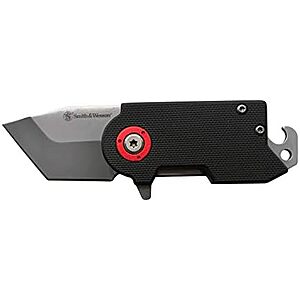 $13.33* | Smith & Wesson Benji 1.75" Tanto Folding Knife w/ Bottle Opener & Money Clip at Amazon