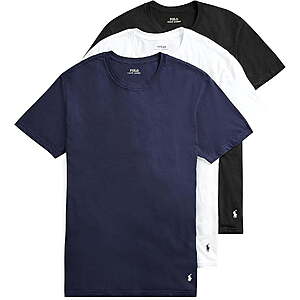 Polo Ralph Lauren Men's SLIM Fit Crewneck Shirt XL (3 Pack) $22.33