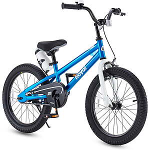 $115.49: Royalbaby Freestyle 18" Kids Bicycle, Blue/Green/Red