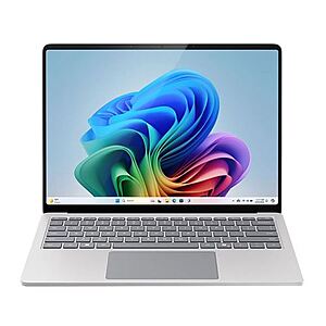 Microsoft Surface Laptop 7: 13.8" 120Hz IPS Touch, Snapdragon X1E-80-100, 16GB LPDDR5, 1TB SSD, Platinum $999.99