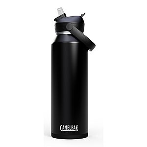 40-Oz CamelBak Thrive Flip Straw Insulated Stainless Steel Water Bottle (Black) $12.99 + Free Shipping w/ Prime or on $35+