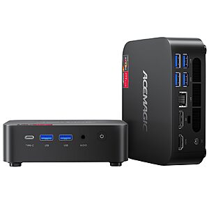 Prime Members: ACEMAGICIAN Matrix M1 Mini PC: Ryzen 7 7735HS, 24GB LPDDR5, 1TB SSD, Win 11 Pro $436