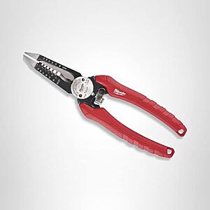 $15.97* | 7.75" Milwaukee Combination Electricians 6-in-1 Wire Strippers Pliers at Amazon