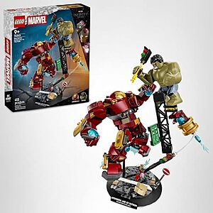 $42.49* | 413-Pc LEGO Marvel Epic Battle: Hulkbuster vs. The Hulk Set at Amazon