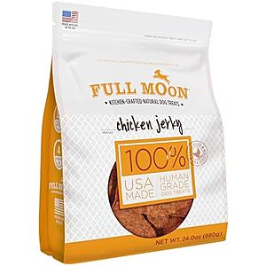 [SnS] $13.28 | 24-Oz Full Moon Chicken Jerky All Natural Grain Free Dog Treats at Amazon