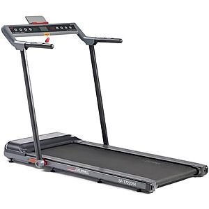 $349.99* | Sunny Health & Fitness Strider Foldable Treadmill w/ 20" Wide Running Belt at Amazon