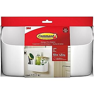 [SnS] $9.50* | 3M Command Large Heavyweight Organizing Caddy (10 Lbs.) at Amazon