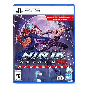 [YMMV, AC] $19.10 | NINJA GAIDEN: Ragebound (PlayStation 5) at Amazon