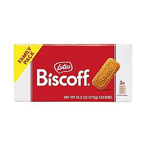 [SnS] $4.22 | 3-Pack 4.4-Oz Biscoff Lotus Cookies at Amazon