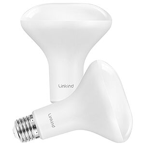 Prime Members: 2-Count Linkind BR30 Dimmable LED Recessed Flood Light Bulbs (65W Equivalent, 2700K Soft White, 850 Lumens) $5.99 + Free Shipping w/ Prime or on $35+