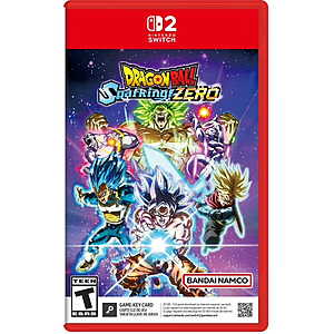 Dragon Ball Sparking Zero, Nintendo Switch 2 + Free Shipping $29.99