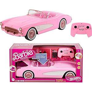 $22* | Hot Wheels Barbie Film 1956 Corvette Stingray RC Toy Car at Amazon