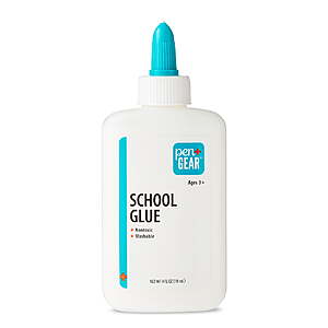 Pen+Gear 4-Ounce Washable School Glue (White) $0.25 + Free Shipping w/ Walmart+ or on $35+