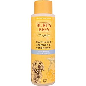 [SnS, AC] $3.67 | 16-Oz Burt’s Bees for Pets Tear Free Puppy Shampoo & Conditioner at Amazon