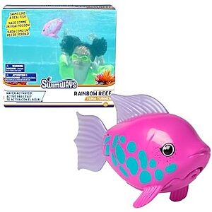 $6.74 | SwimWays Rainbow Reef Fish Toy at Amazon
