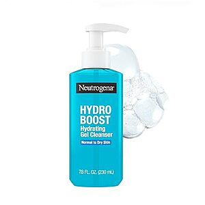 [SnS, AC] $4.95 | 7.8-Oz Neutrogena Hydro Boost Hydrating Gel Cleanser w/ Hyaluronic Acid at Amazon