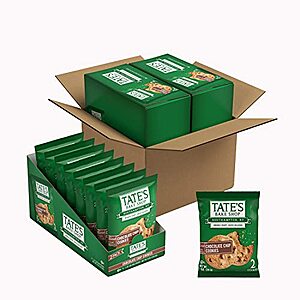 [SnS] $10.79* | 16-Count Tate’s Bake Shop 2-Cookie Snack Packs (Chocolate Chip) at Amazon