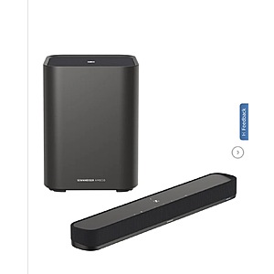 Sennheiser AMBEO 7.1.4 Ch Soundbar Plus and Wireless Subwoofer Bundle $1399.99 free shipping Costco.com