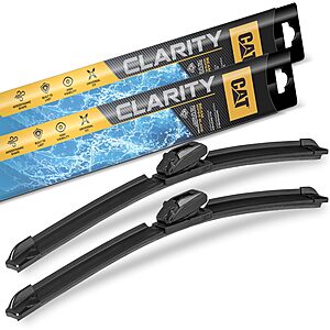2-Pack 16" CAT C2.0 Wiper Blades $8.49 + Free Shipping w/ Prime or on $35+