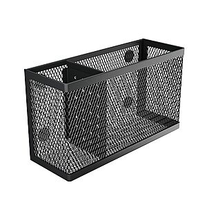 Staples Magnetic 2-Compartment Organizing Bin $5 + Free Store Pickup $4.99
