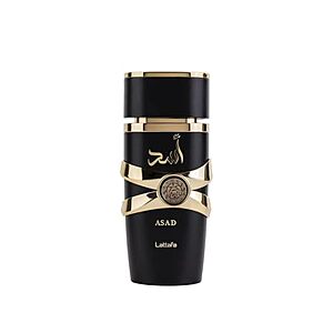 [AC] $16.99 | Lattafa Perfumes Asad for Unisex Eau de Parfum Spray, 3.4 Ounce at Amazon