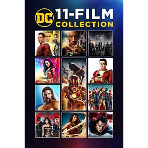 DC 11-Film Collection (Digital 4K Films) $20