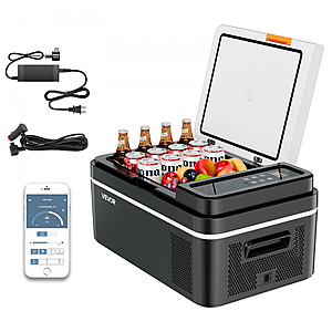 VEVOR 21QT Car Refrigerator / Portable Freezer with App Control $96.81 + Free Shipping