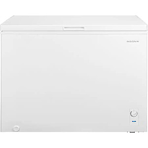 Insignia™ - 10.4 Cu. Ft. Garage-Ready Chest Freezer - White $279.99 Bestbuy.com