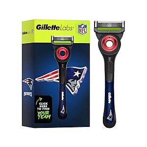 $7.19 | Gillette Labs NFL Patriots Razor Set at Woot!