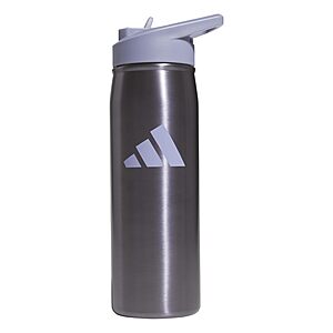 20-Oz adidas Stainless Steel Metal Water Bottle w/ Straw Lid (Preloved Violet/Silver Violet Purple) $12.60 + Free Shipping w/ Prime or on orders over $35