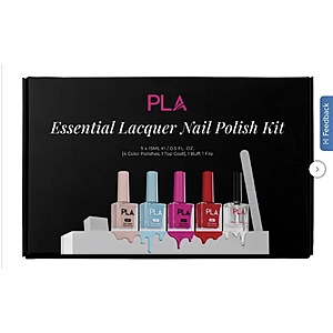 PLA Beauty 7-piece Nail Lacquer Polish Kit $16.99 Free Shipping Costco.com