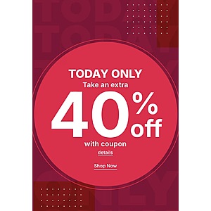 Kohls: 40% off coupon for everyone