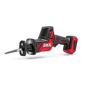 SKIL PWR CORE 20 Brushless 20V Compact Reciprocating Saw Tool Only-RS5825B-00 $56
