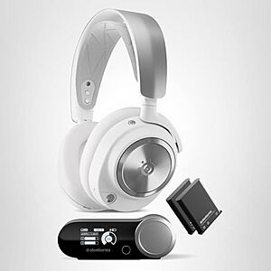 $249.99* | SteelSeries Arctis Nova Pro Wireless Multi-System Gaming Headset - White at Amazon