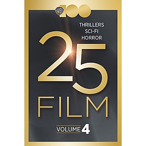 $29.99 | Warner Bros. 25-Film Bundle Vol 4: Thrillers, Sci-Fi & Horror at AppleTV