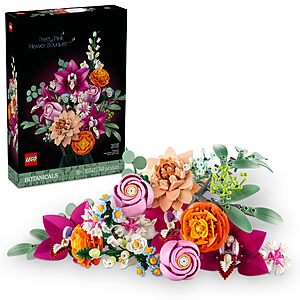 749-Pc LEGO Botanicals Pretty Pink Flower Bouquet Building Set (10342) $47.98 + Free Shipping
