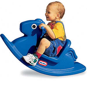 Little Tikes Toddlers' Outdoor/ Indoor Balance Rocking Horse (Blue, Pink) $20.00 + Free S&H w/ Walmart+ or on $35+