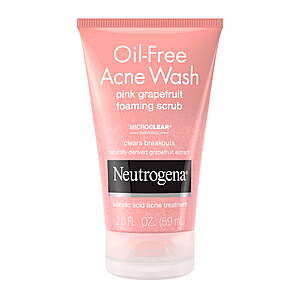 Neutrogena Oil-Free Pink Grapefruit Acne Wash Face Scrub, 2 fl. oz - Free Store Pick-up or Free Shipping on Orders Over $35 - $3.5