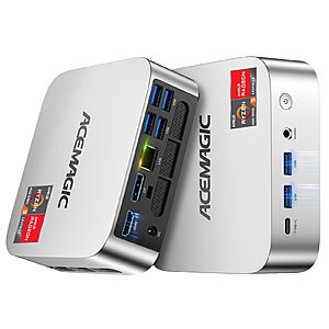ACEMAGIC Mini PC: Ryzen R2544, 16GB DDR4 RAM, 256GB SSD, Win 11 Pro $295.96